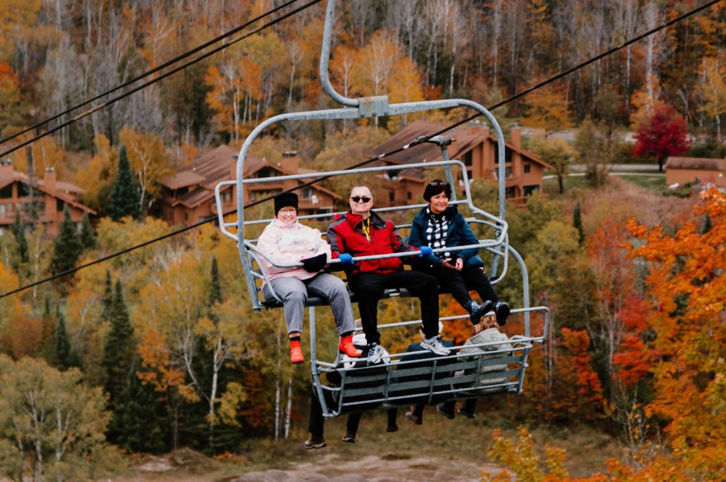 fall chairlift rides